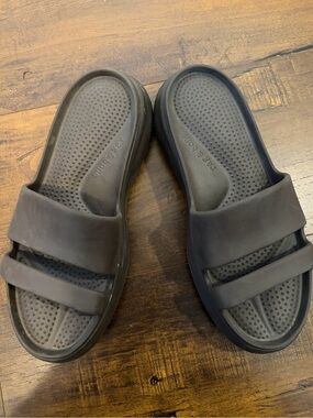 Rag & Bone Brixley Flatform Slide Sandals Womens Double Strap Size 38